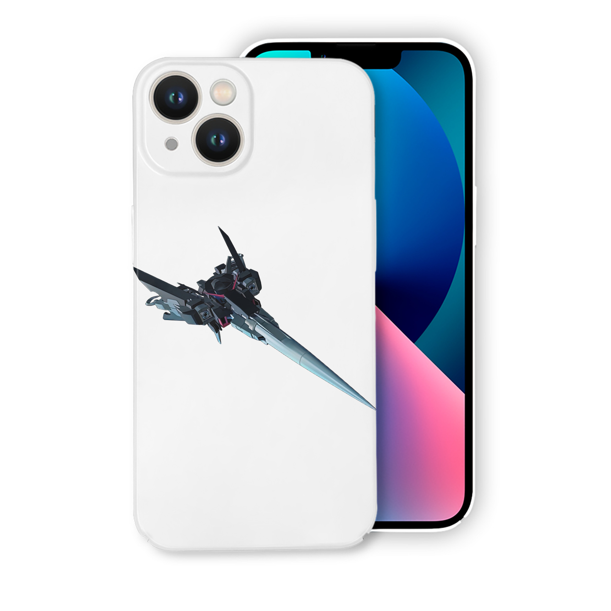 （画像用） 機動戦士ガンダム Mobile Suit Gundam 【iPhone 14シリーズ対応】ハードケース